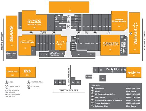 century city mall map
